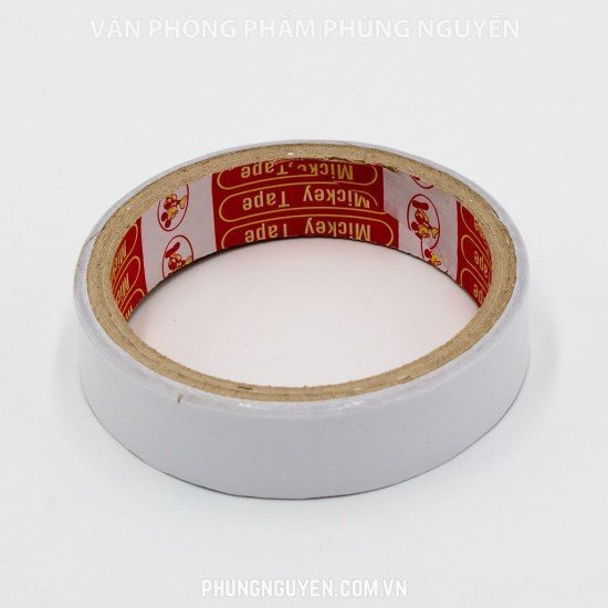 Băng dính 2 mặt 2 cm